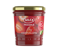 Nuova confettura Selex gusto Fragole