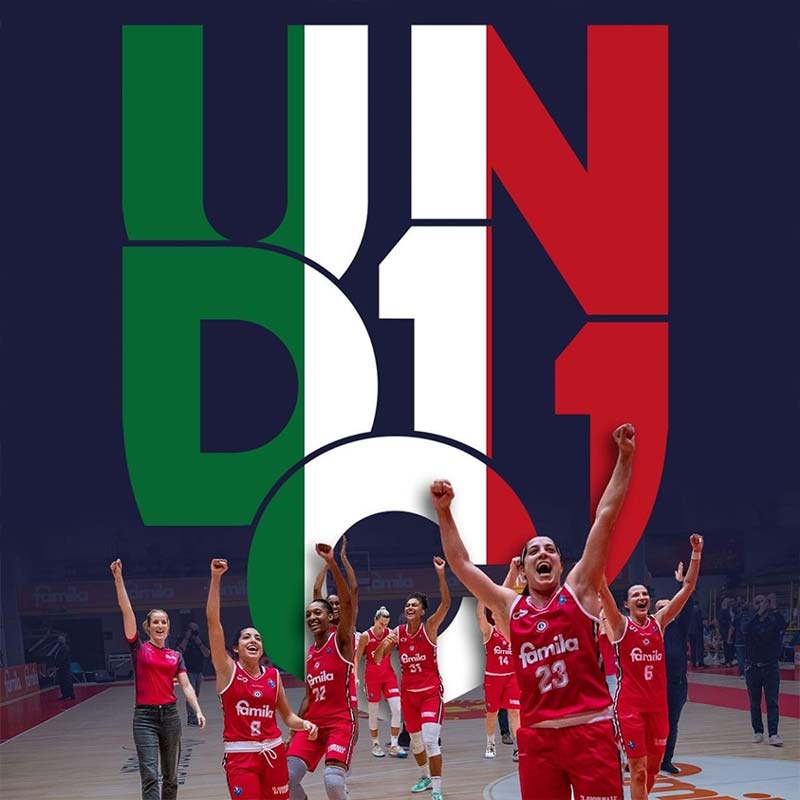 Le ragazze del Famila Wuber Schio sono campionesse d'italia 2022