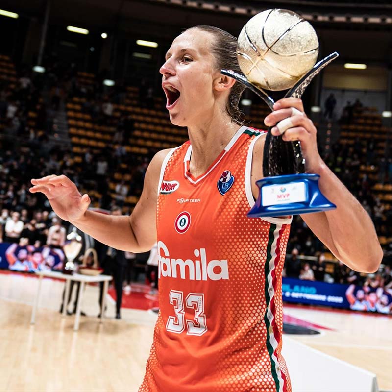 Famila Wuber Schio: Kitija Laksa MVP delle finale